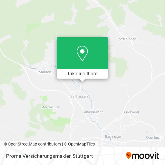 Proma Versicherungsmakler map