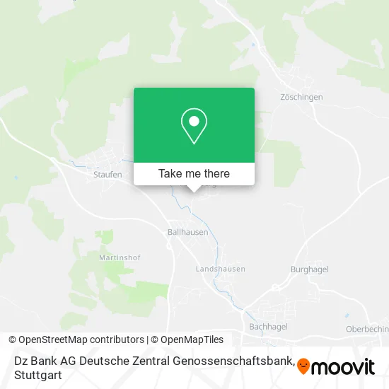 Карта Dz Bank AG Deutsche Zentral Genossenschaftsbank