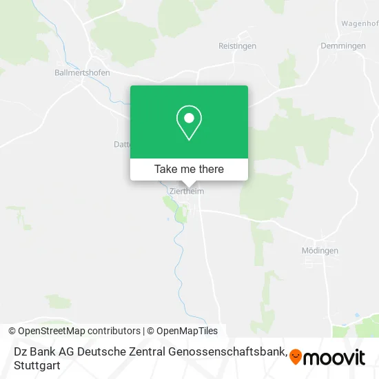 Карта Dz Bank AG Deutsche Zentral Genossenschaftsbank