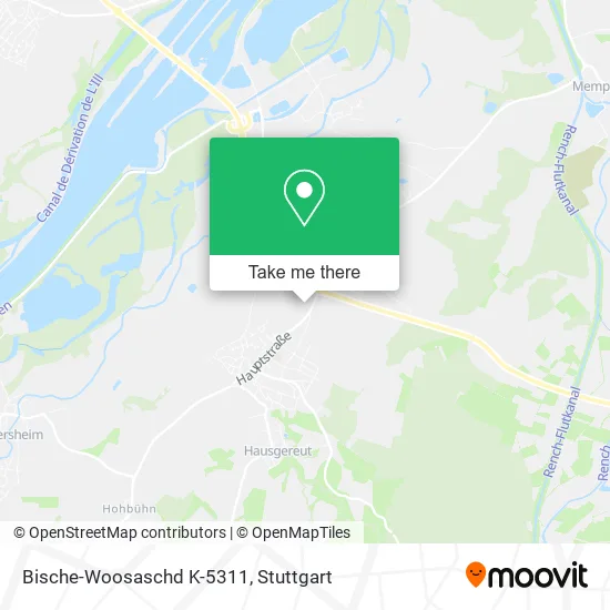 Карта Bische-Woosaschd K-5311