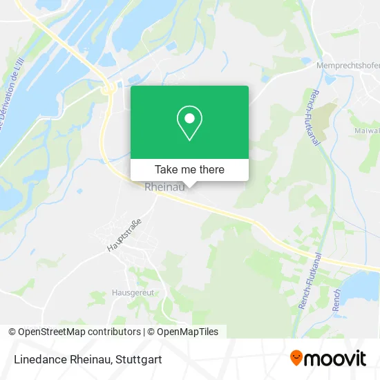 Карта Linedance Rheinau