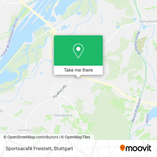 Карта Sportsacafé Freistett