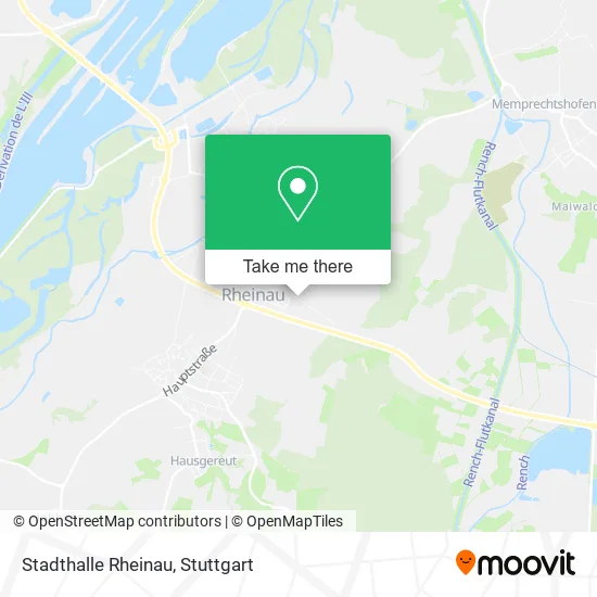 Карта Stadthalle Rheinau