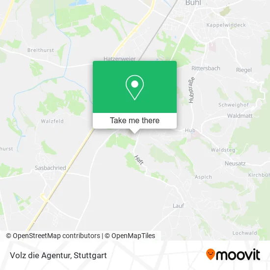 Карта Volz die Agentur
