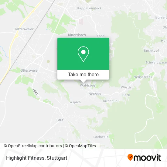 Карта Highlight Fitness