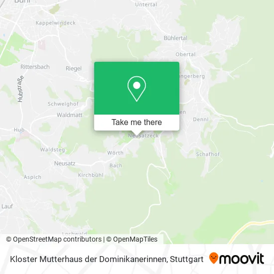 Карта Kloster Mutterhaus der Dominikanerinnen