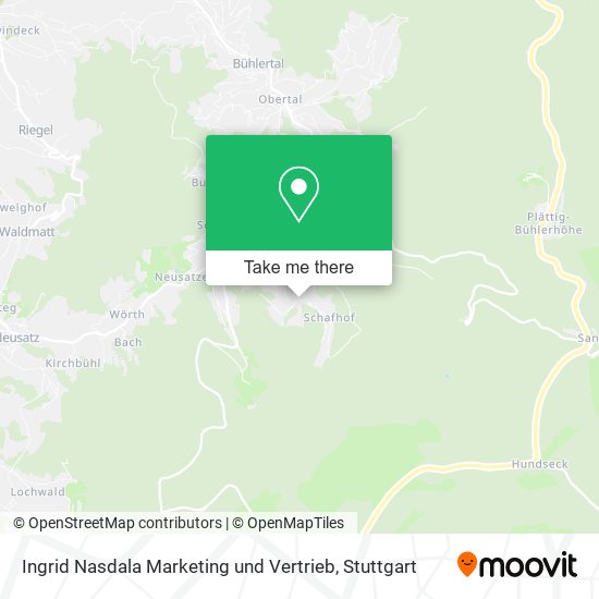 Карта Ingrid Nasdala Marketing und Vertrieb