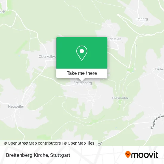 Карта Breitenberg Kirche