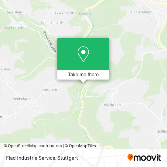 Карта Flad Industrie Service