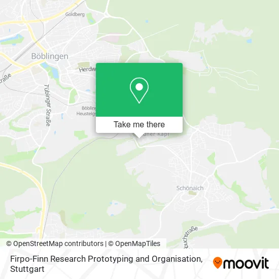 Карта Firpo-Finn Research Prototyping and Organisation