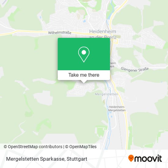 Mergelstetten Sparkasse map