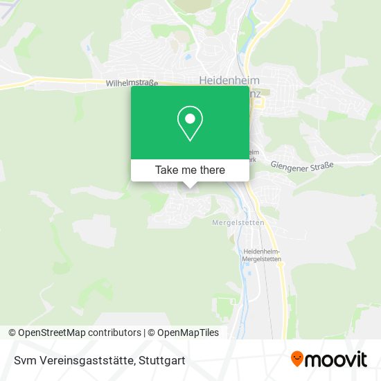 Svm Vereinsgaststätte map