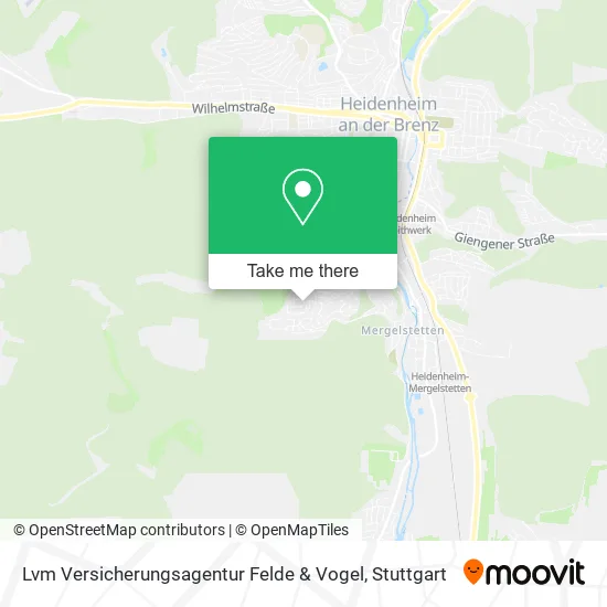 Карта Lvm Versicherungsagentur Felde & Vogel