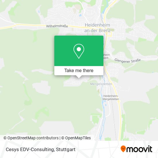 Cesys EDV-Consulting map