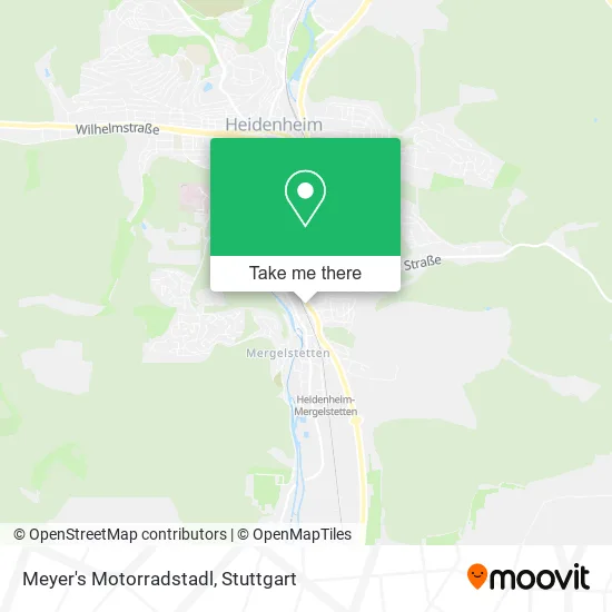 Карта Meyer's Motorradstadl