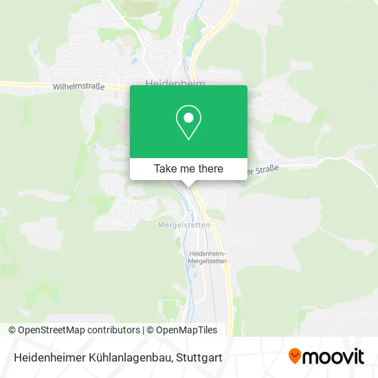 Карта Heidenheimer Kühlanlagenbau