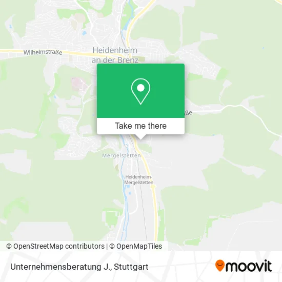 Карта Unternehmensberatung J.