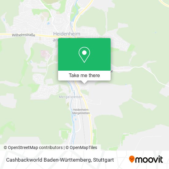 Карта Cashbackworld Baden-Württemberg