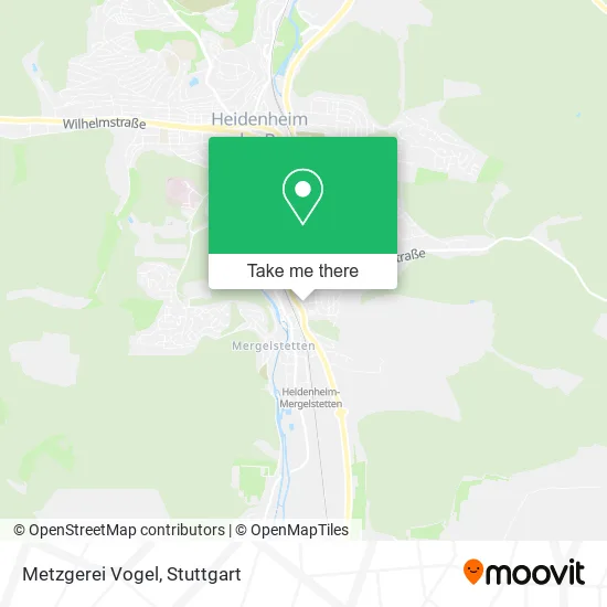 Карта Metzgerei Vogel