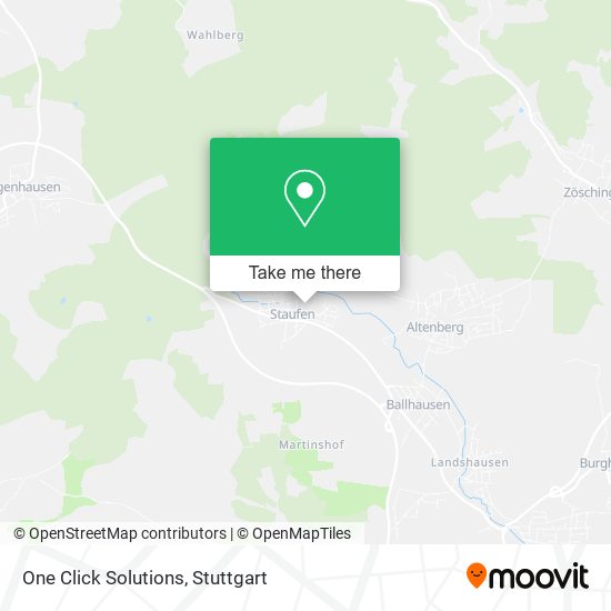 One Click Solutions map