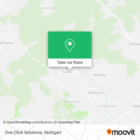 One Click Solutions map