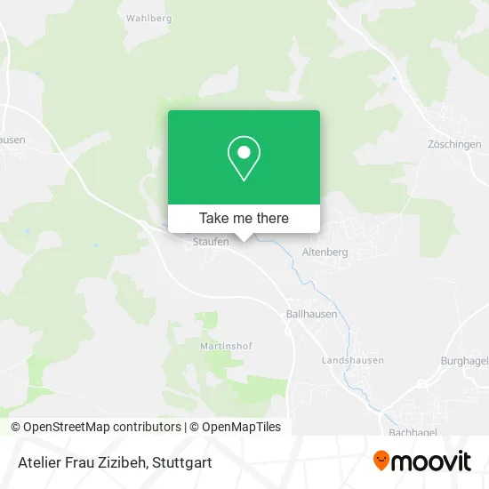 Atelier Frau Zizibeh map