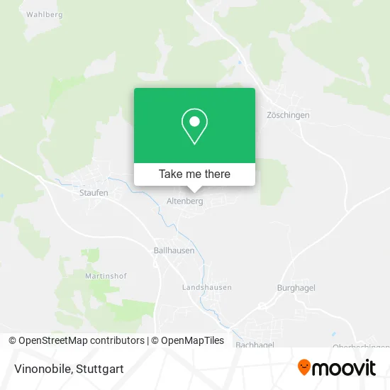Карта Vinonobile
