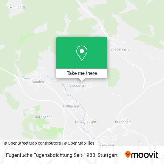Fugenfuchs Fugenabdichtung Seit 1983 map