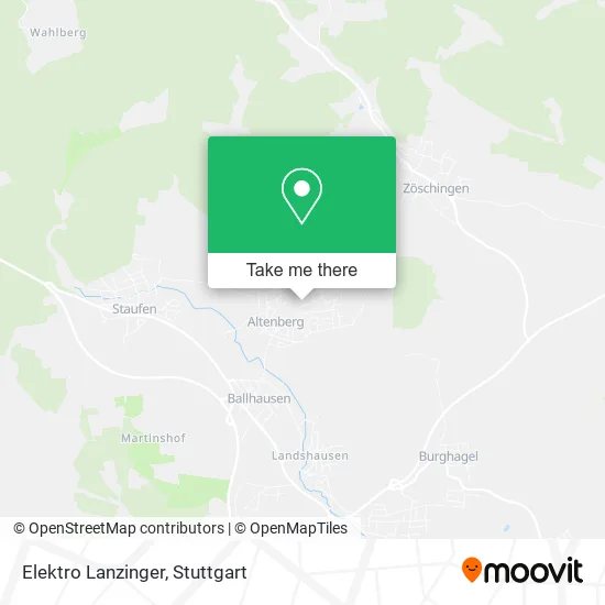 Карта Elektro Lanzinger