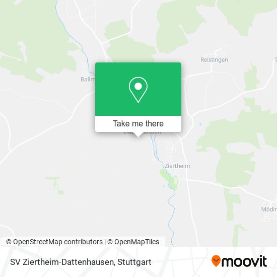 Карта SV Ziertheim-Dattenhausen