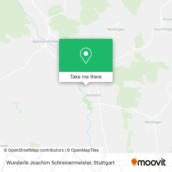 Карта Wunderle Joachim Schreinermeister