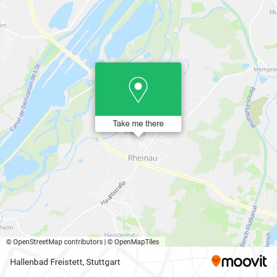 Карта Hallenbad Freistett