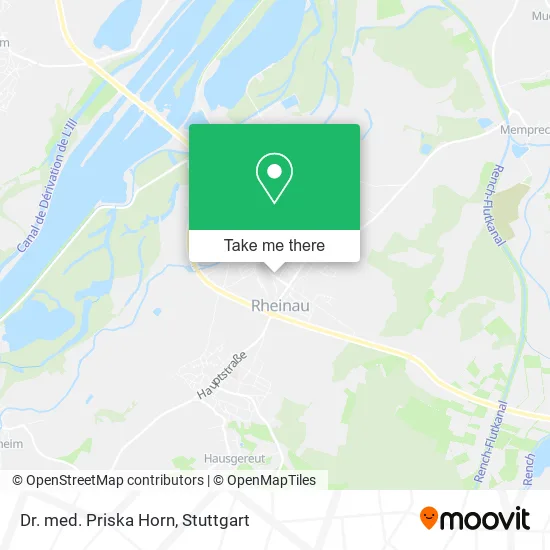 Карта Dr. med. Priska Horn