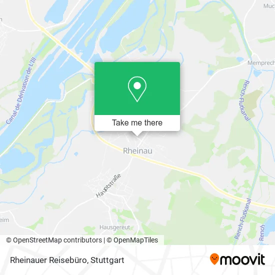 Карта Rheinauer Reisebüro