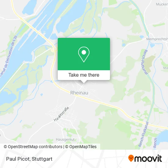 Карта Paul Picot