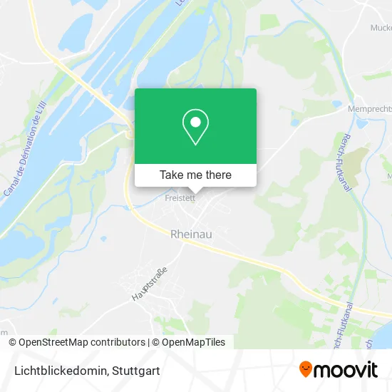 Карта Lichtblickedomin