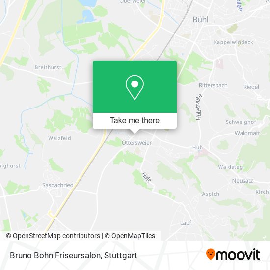 Bruno Bohn Friseursalon map