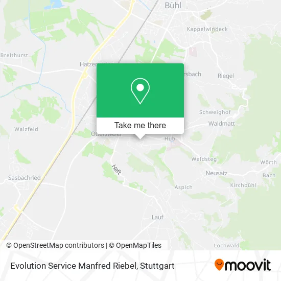 Карта Evolution Service Manfred Riebel