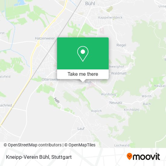 Kneipp-Verein Bühl map