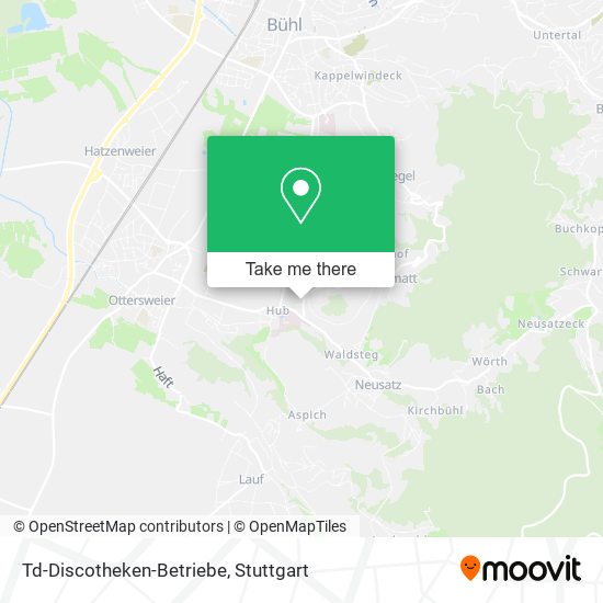 Td-Discotheken-Betriebe map