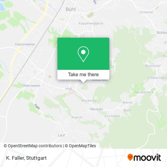 K. Faller map