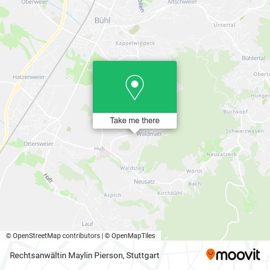Карта Rechtsanwältin Maylin Pierson
