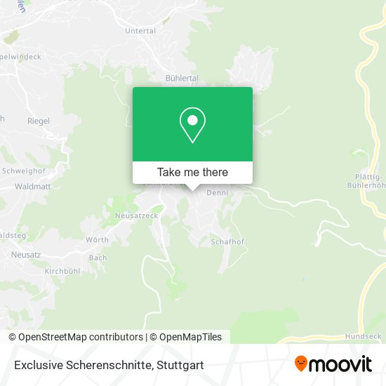 Exclusive Scherenschnitte map