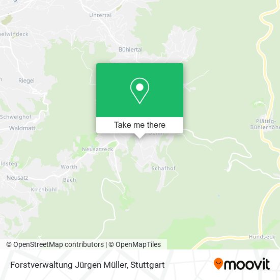 Forstverwaltung Jürgen Müller map