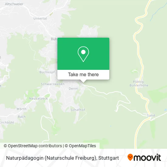 Карта Naturpädagogin (Naturschule Freiburg)