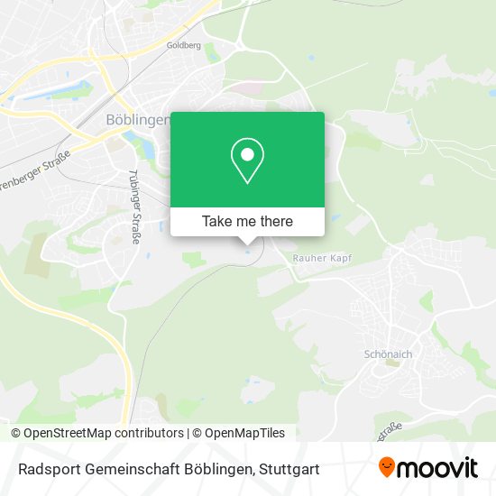 Radsport Gemeinschaft Böblingen map