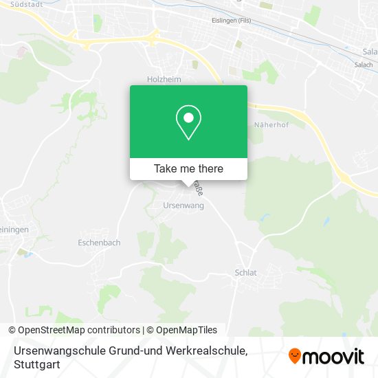 Ursenwangschule Grund-und Werkrealschule map