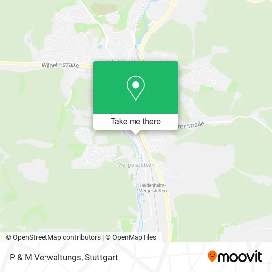 Карта P & M Verwaltungs