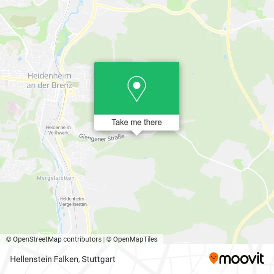 Карта Hellenstein Falken