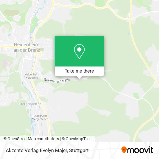 Карта Akzente Verlag Evelyn Majer